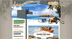 Desktop Screenshot of jalanjalanpulauseribu.com